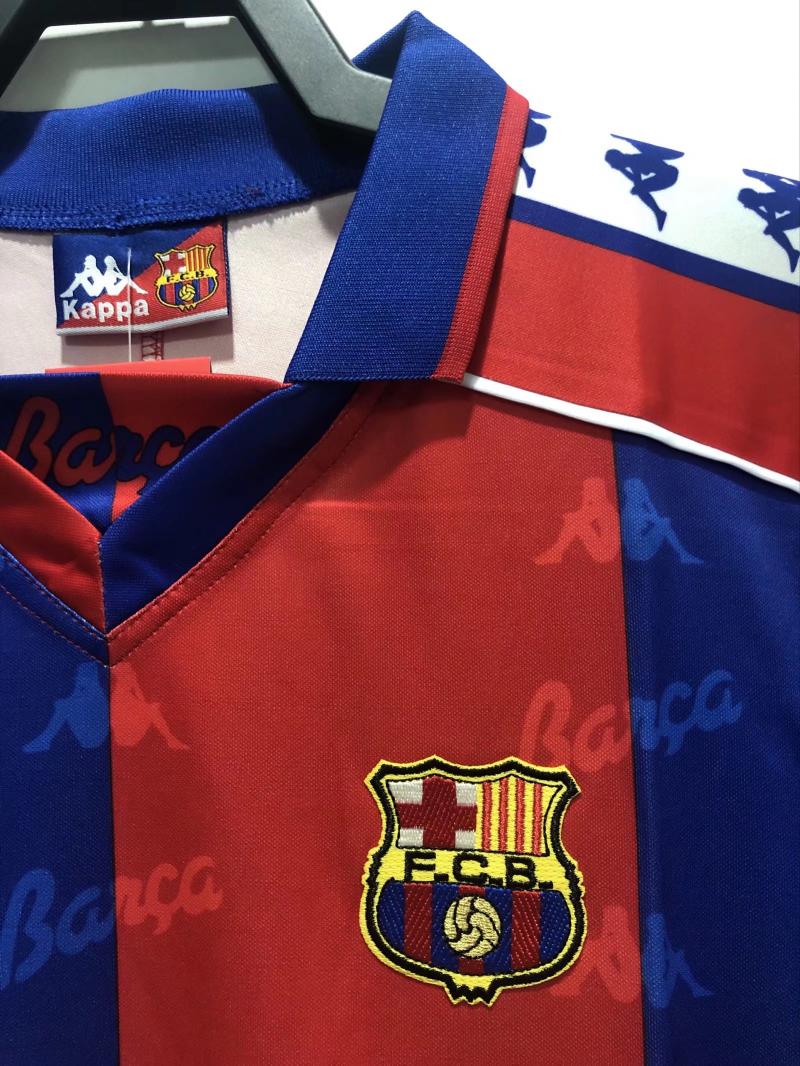1992/1995 Retro Barcelona Home Football Shirt 1:1 Thai Quality