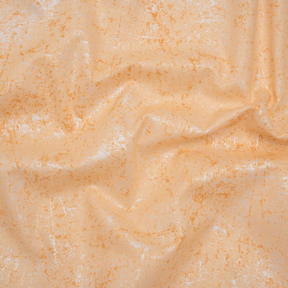 Pearl Finish Quilting Cotton by Patrick Lose for Northcott - Mango Sorbet Textural Abstract - Glisten Collection - Joann Fabrics
