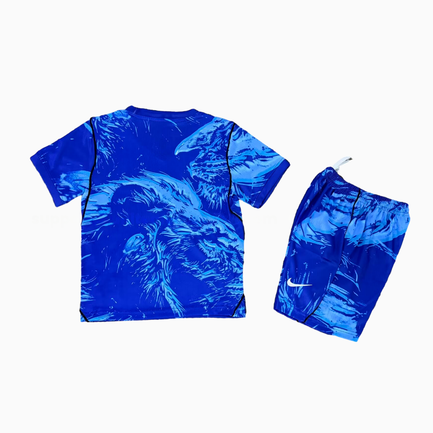 England 2026 Blue Goalkeeper Kids Kit - UnitedFutballJersey