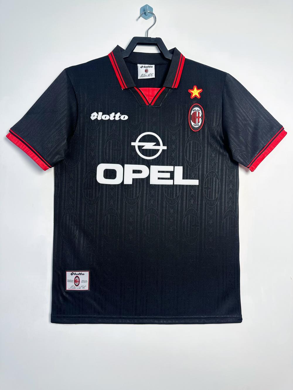 1997/1998 Retro AC Milan Fourth Away Football Shirt 1:1 Thai Quality