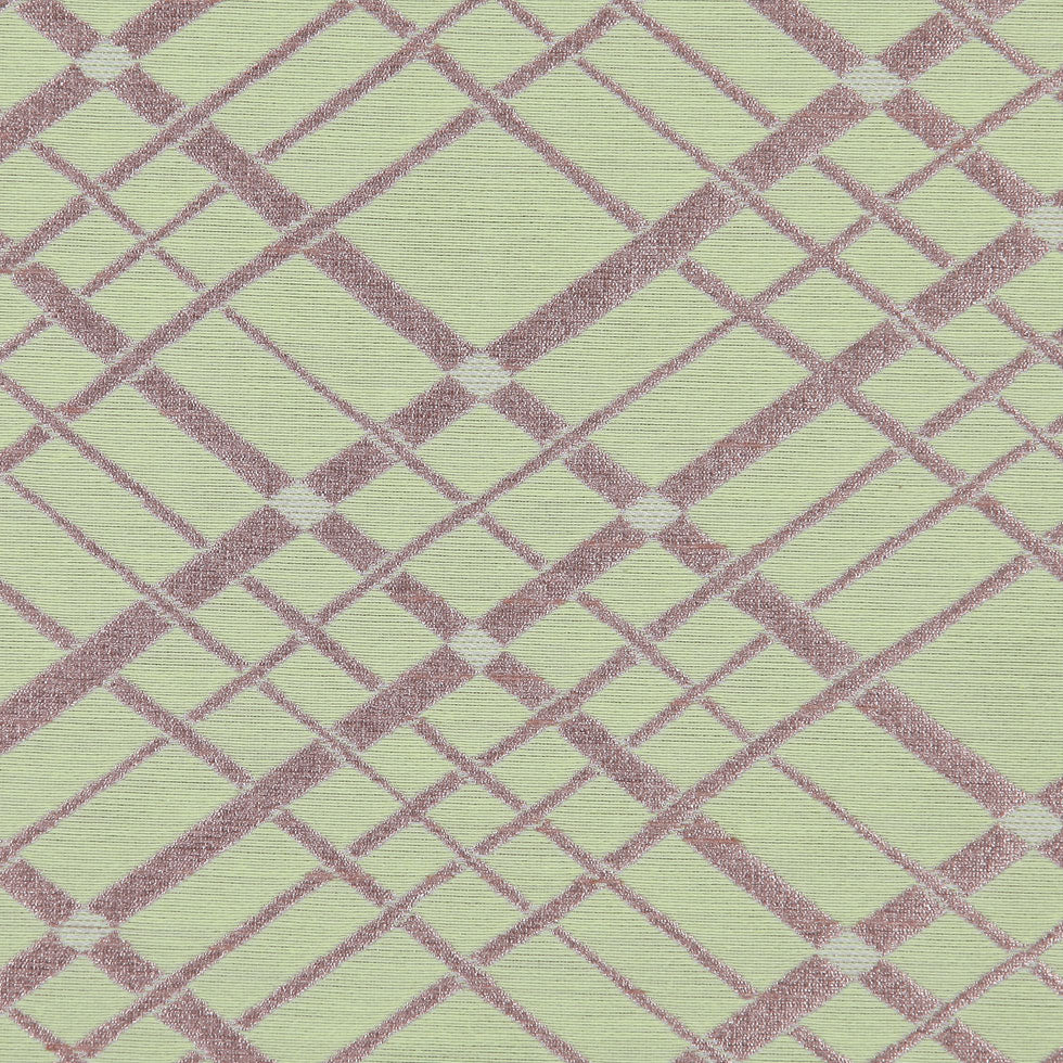Muted Gold and Lime Double-Faced Italian Geometric Brocade - Joann Fabrics