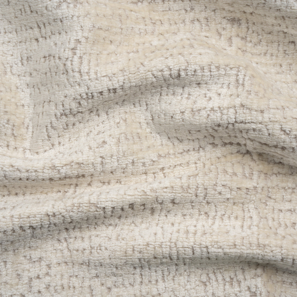 Textured Upholstery Chenille - Creme - Odie Collection - Joann Fabrics