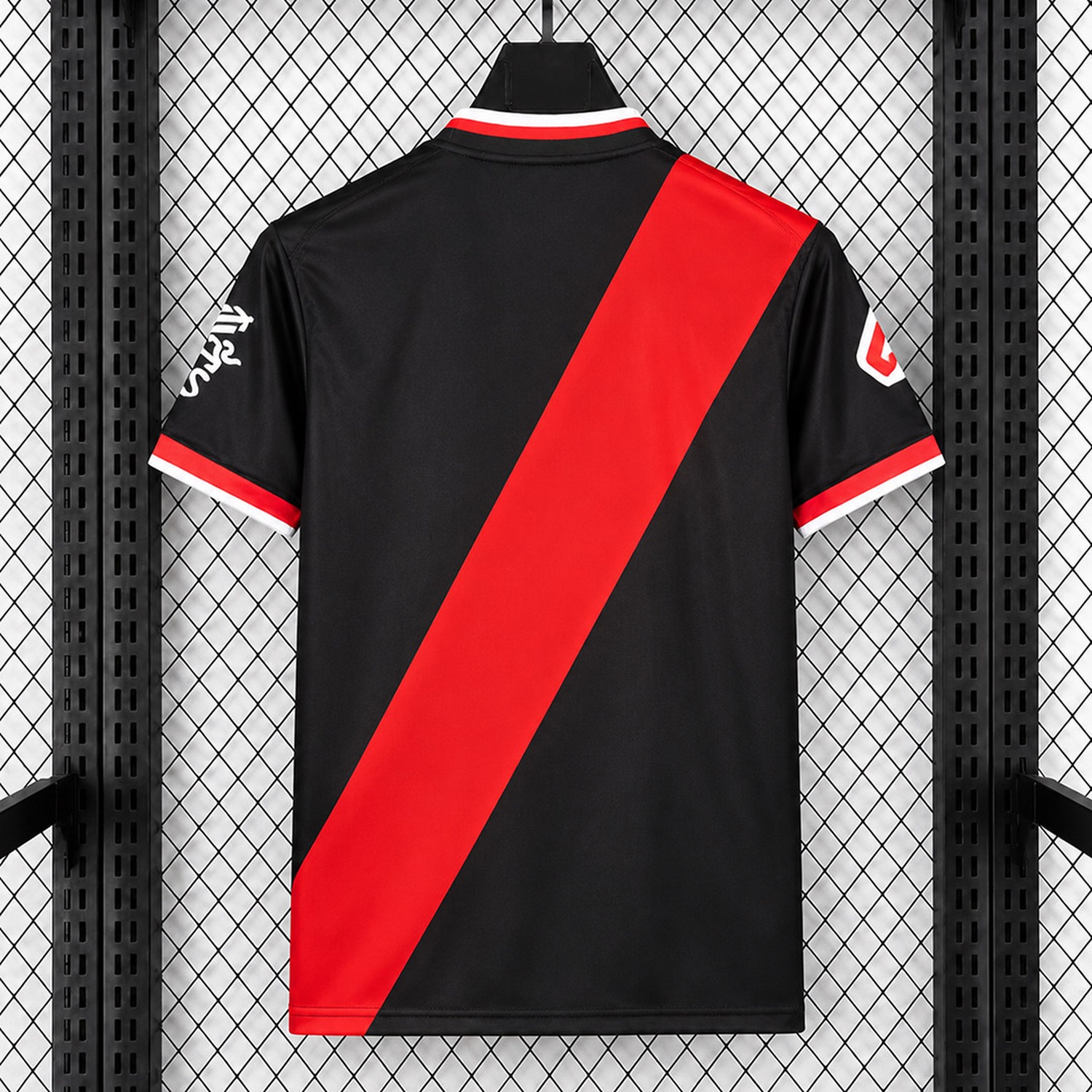 Rayo Vallecano 26-27 Black Red Goalkeeper Jersey - Fans Version - UnitedFutballJersey