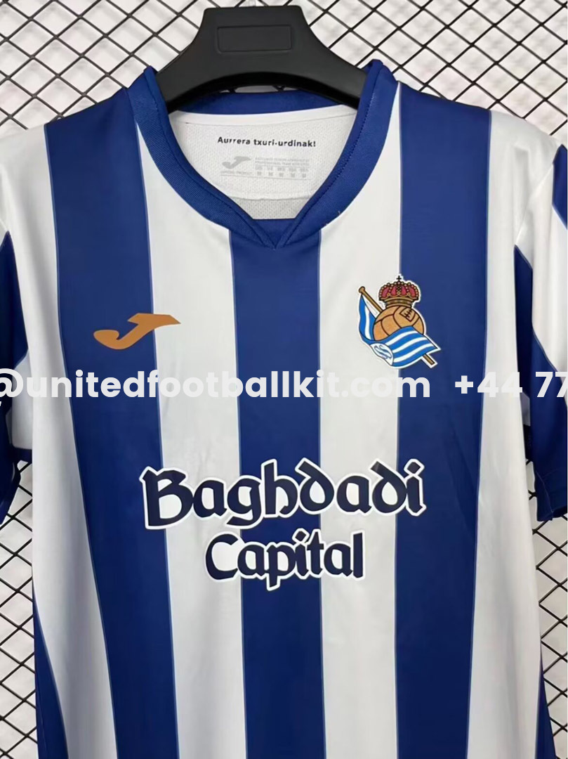 Real Sociedad 26-27 Home Jersey - Fans Version - UnitedFutballJersey