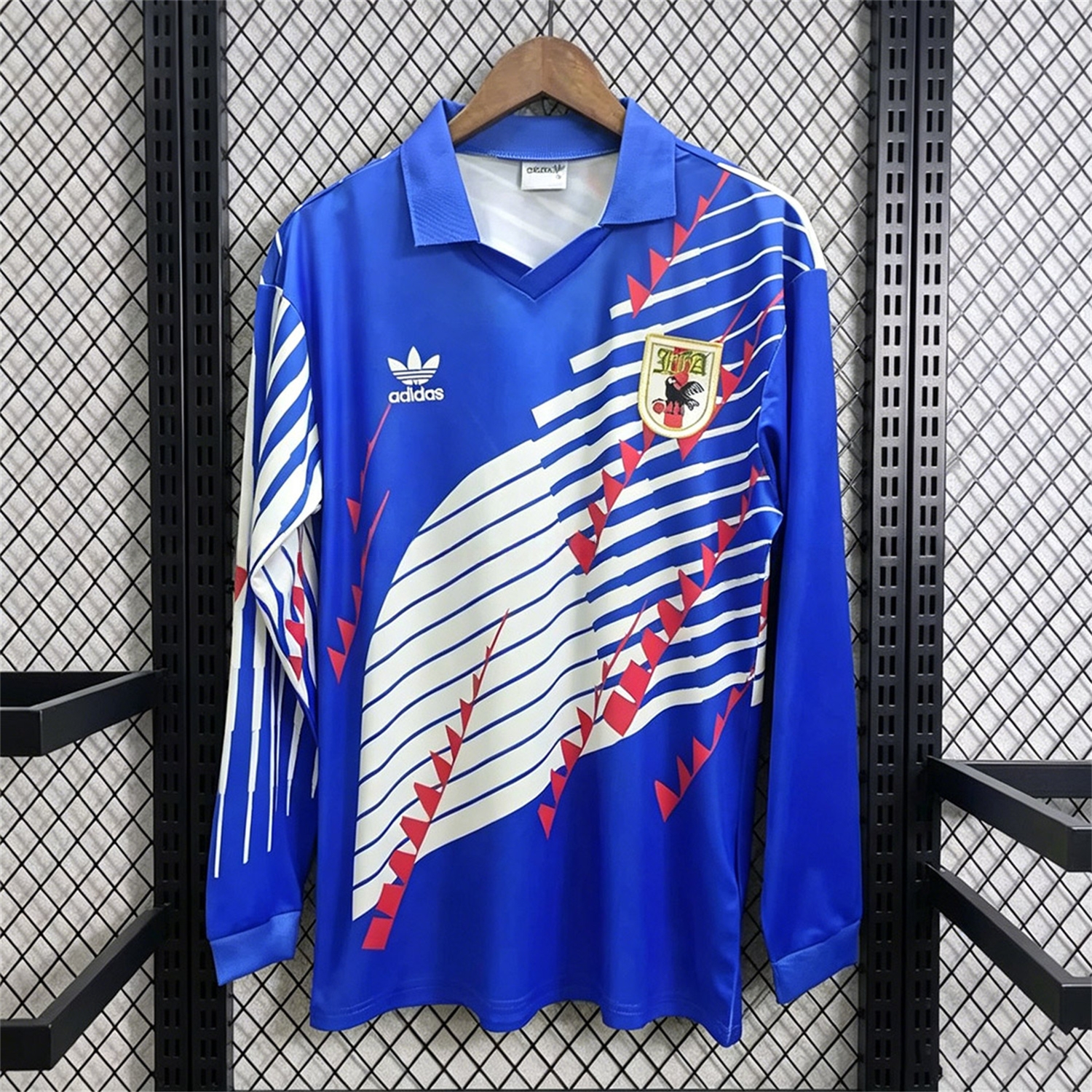 Retro Japan 1994 Home Long Sleeves Jersey - UnitedFutballJersey