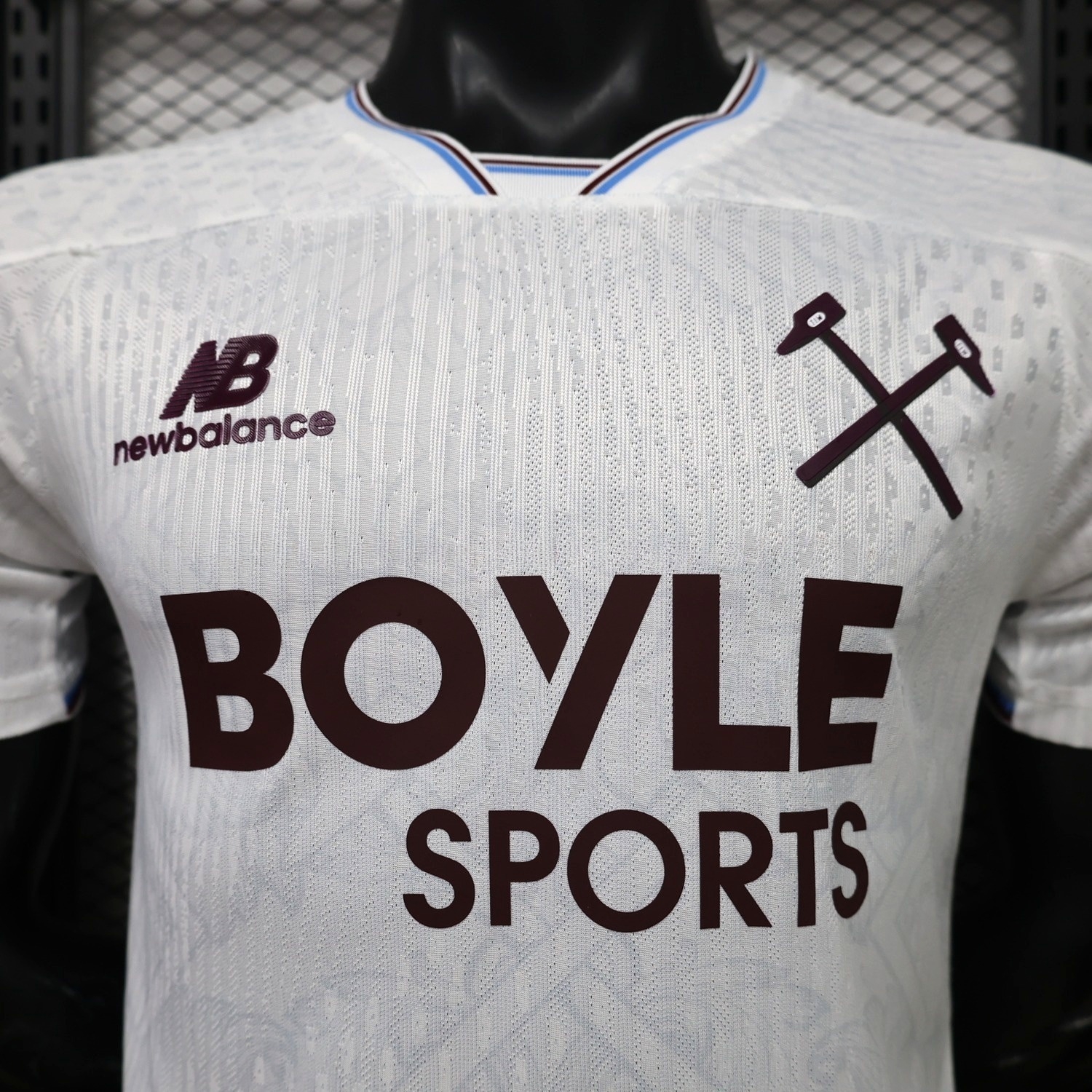 West Ham United 26-27 Away Jersey - Player Version - UnitedFutballJersey