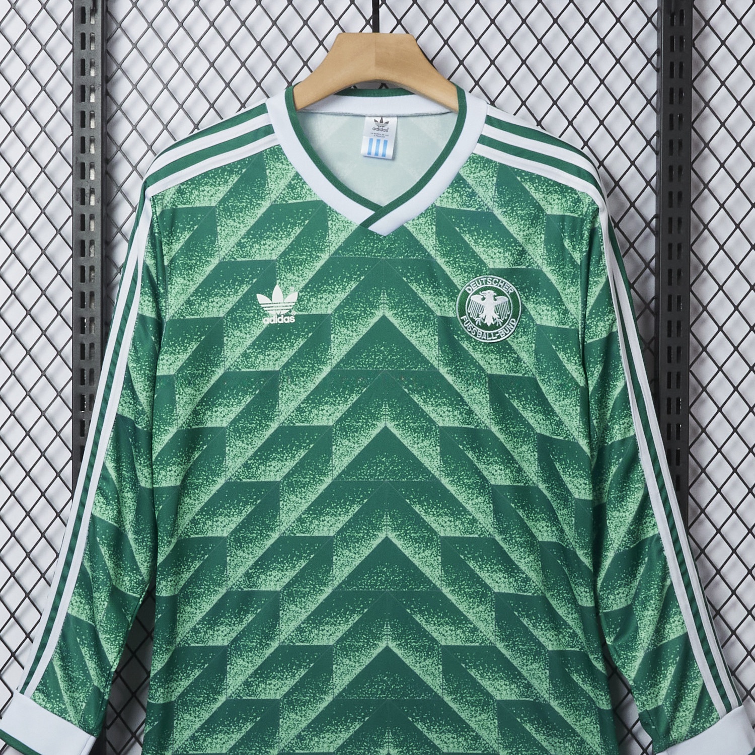 Retro Germany 1990 Away Long Sleeves Jersey - UnitedFutballJersey