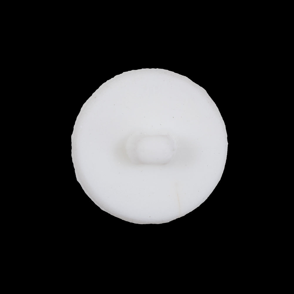 White Plastic Floral Shank Back Button - 36L/23mm - Joann Fabrics