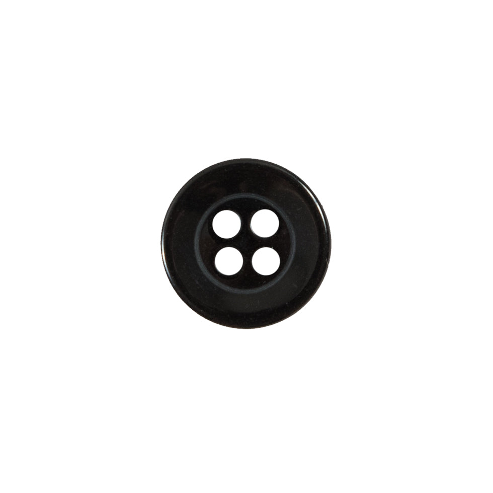 Italian Black 4-Hole Plastic Button - 20L/12.5mm - Joann Fabrics