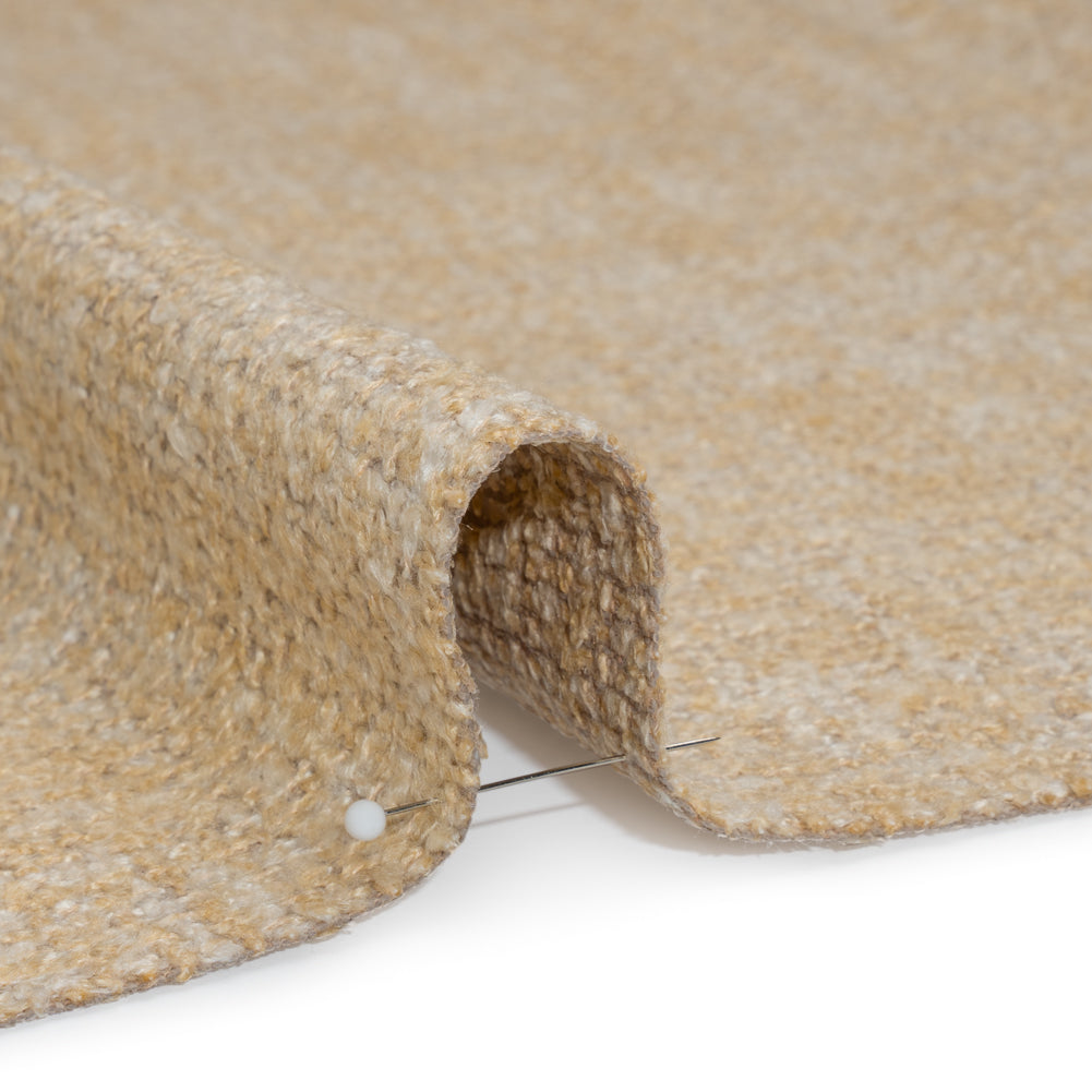 Tweed Upholstery Boucle with Latex Backing - Buttercream - Algrove Collection - Joann Fabrics