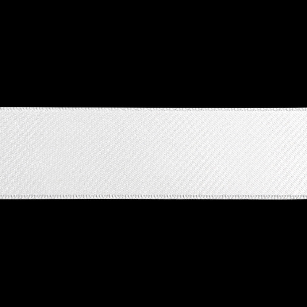 Off-White Double Face French Satin Ribbon - 1