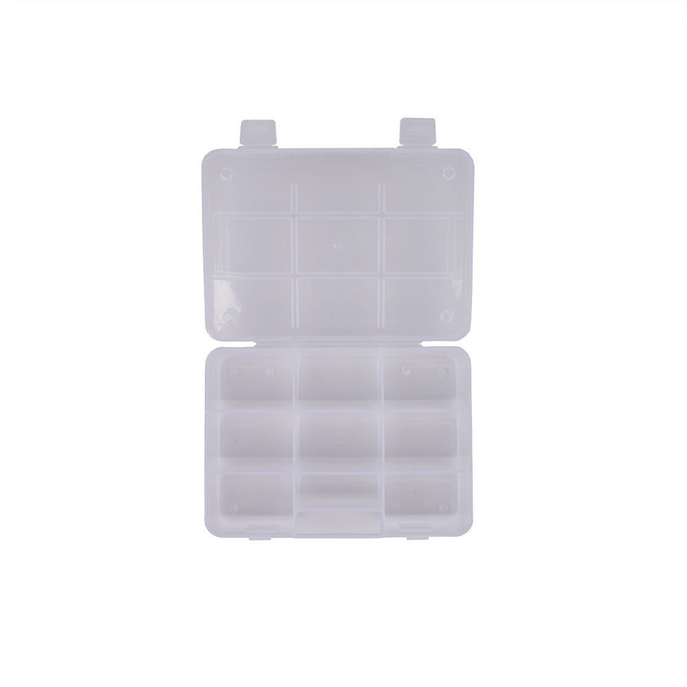 9 Compartment Small Keeper Box - 7.375 x 5.25 x 1.75
