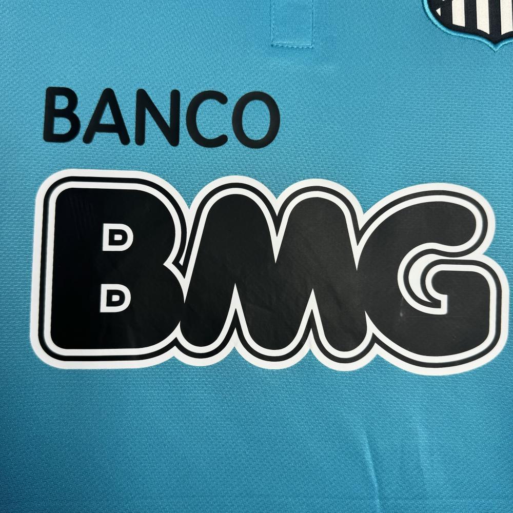 2012-2013 Retro Long Sleeve Santos Third Away Soccer Jersey 1:1 Thai Quality
