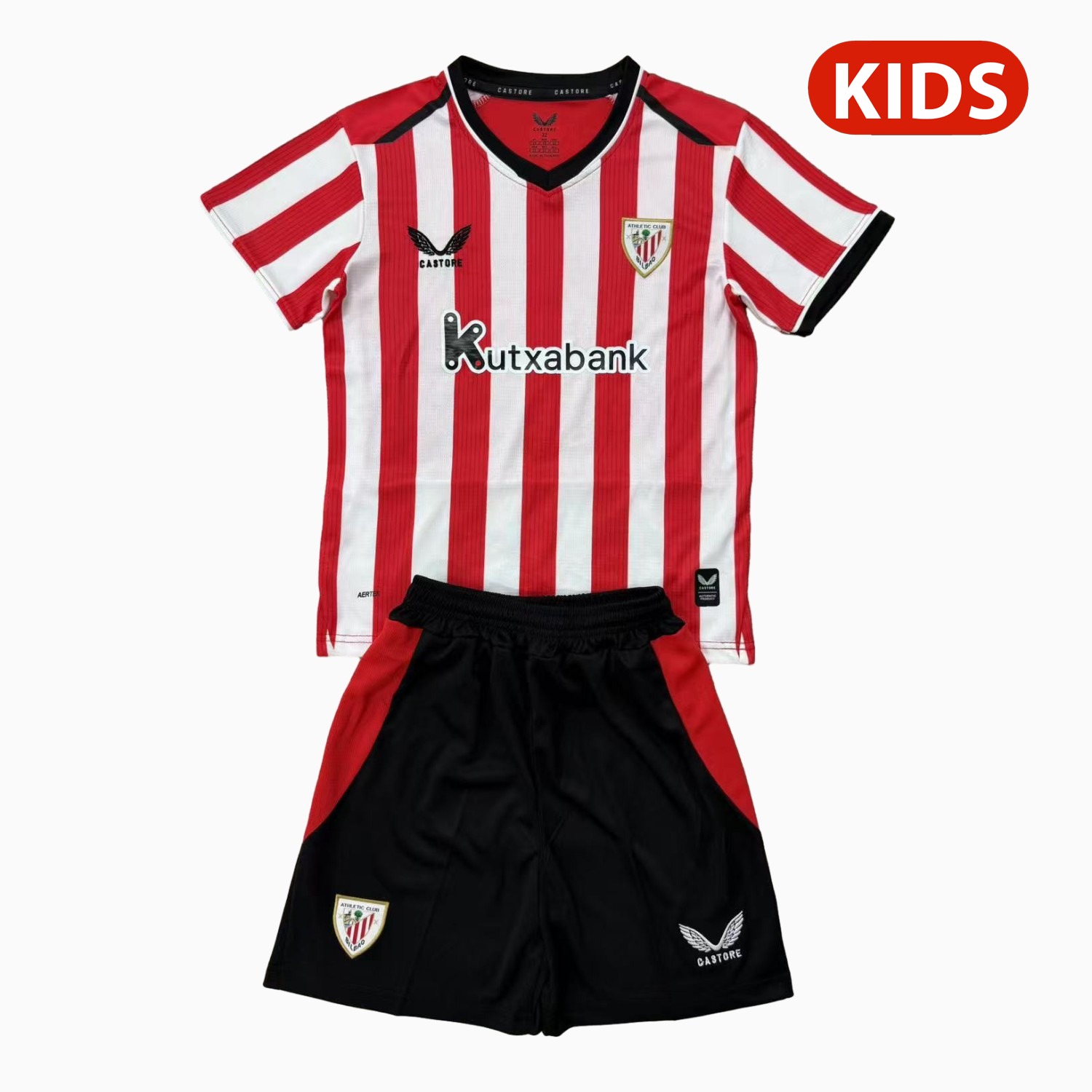 Athletic Bilbao 26-27 Home Red Kids Kit - UnitedFutballJersey