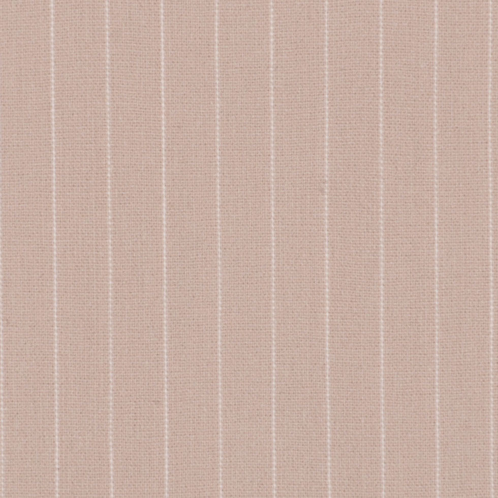 Italian Birch/Fog Pin Striped Smooth Stretch Cotton Suiting - Joann Fabrics