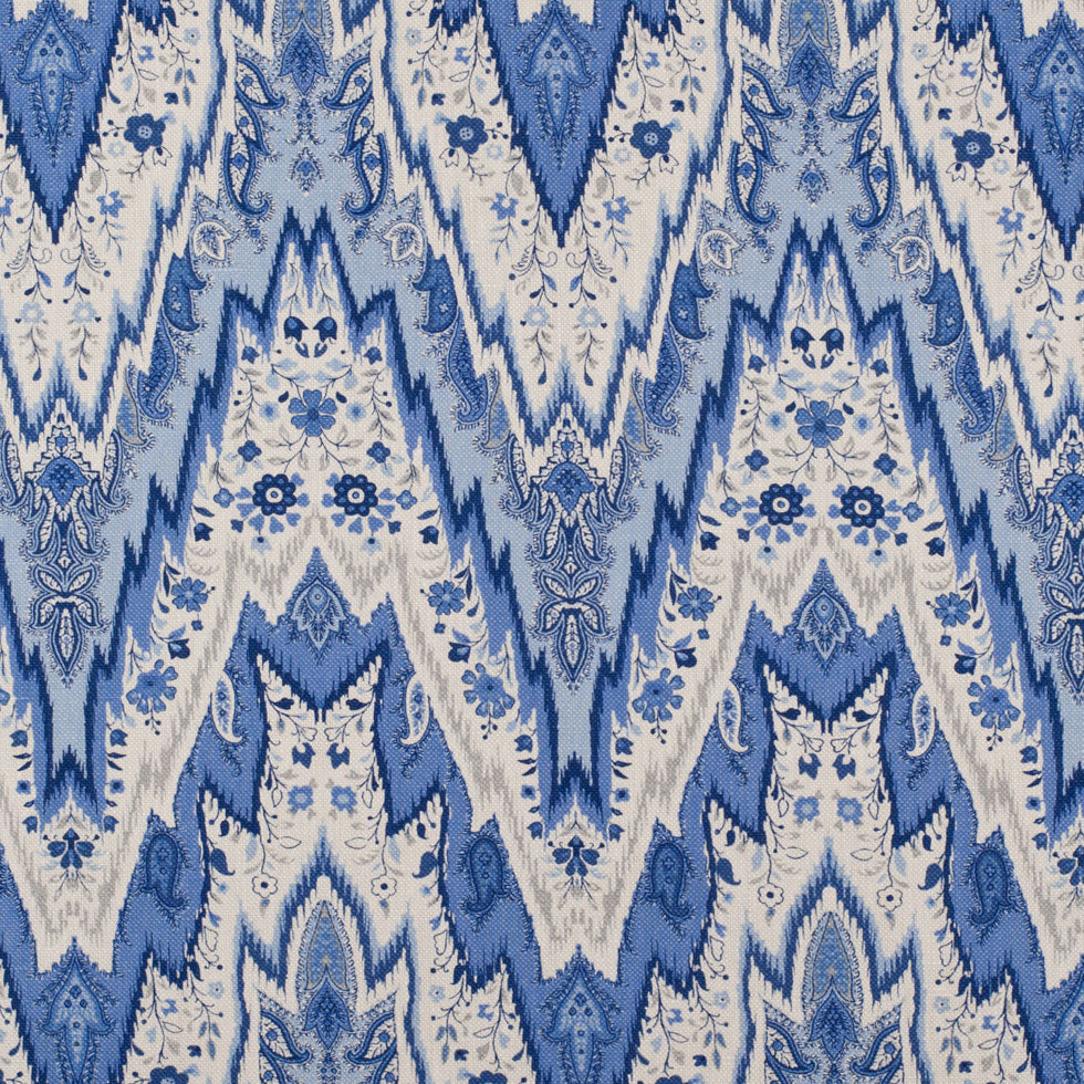 Porcelain Paisley Linen - Joann Fabrics