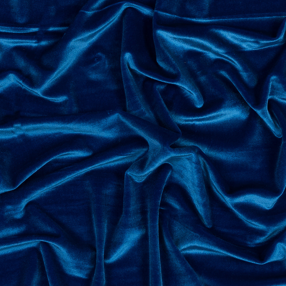 Stretch Velour - Brilliant Blue - Persica Collection - Joann Fabrics