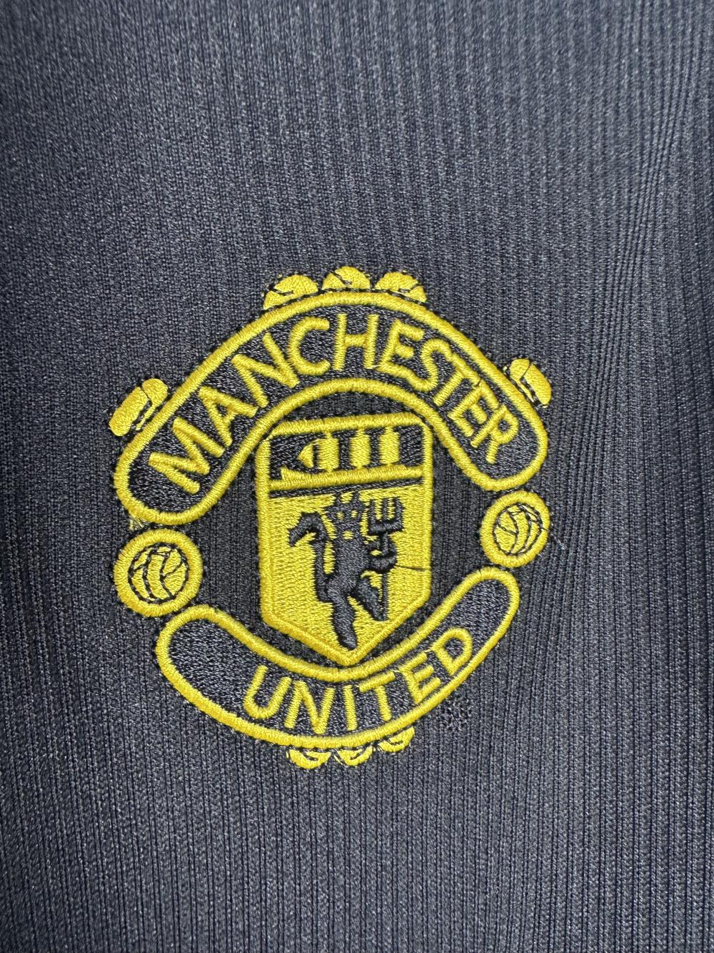 1998-1999 Retro Long Sleeve Manchester United Away Football Shirt 1:1 Thai Quality