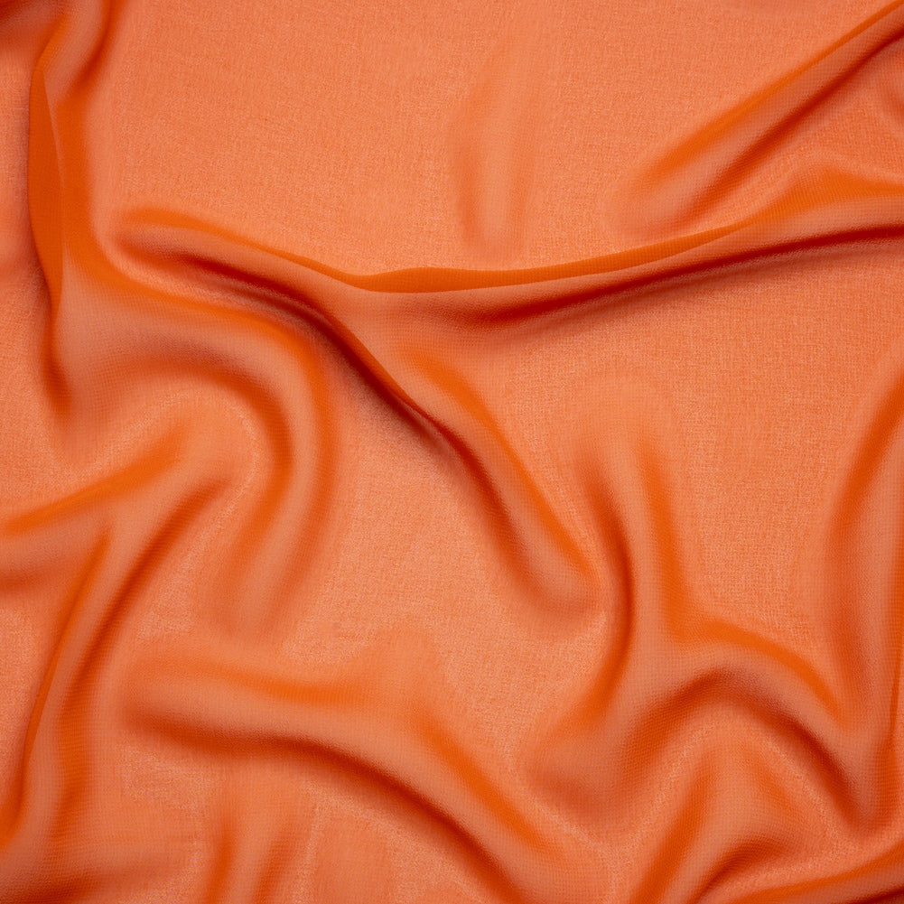 Polyester High-Multi Chiffon - Burnt Orange - Netta Collection by Mood - Joann Fabrics