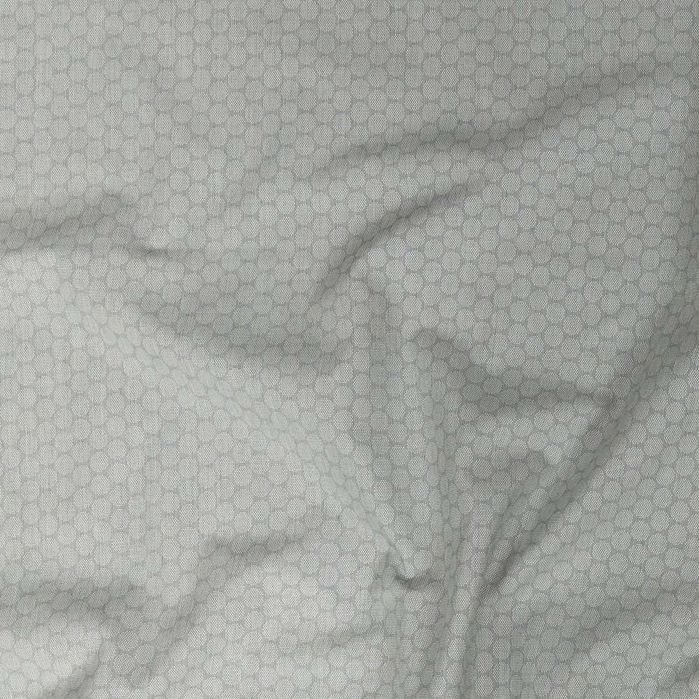Premium Gray Circular Dandelions Cotton Shirting - Joann Fabrics