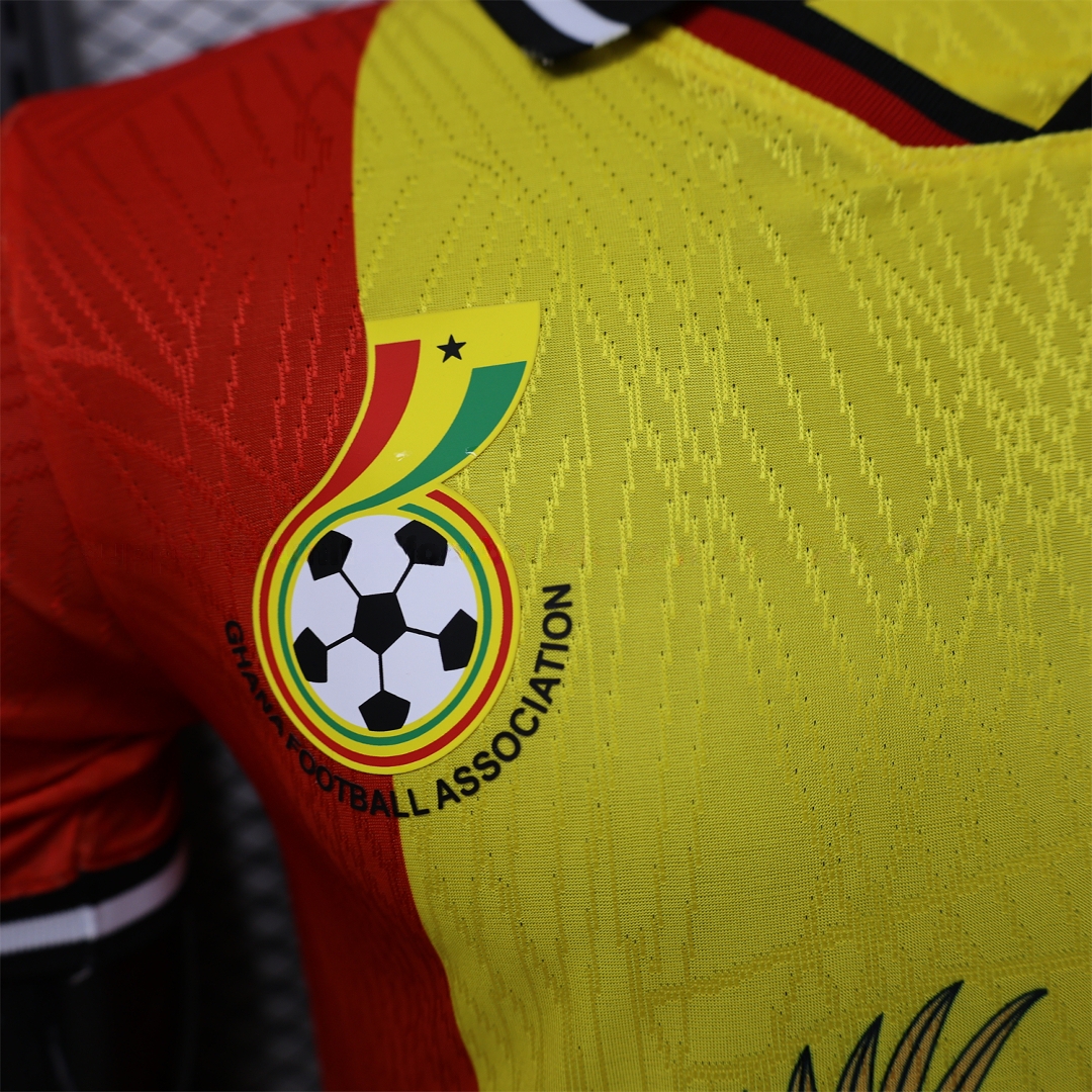 Ghana 2026 Ghana Coat Of Arms Special Jersey - Player Version - UnitedFutballJersey