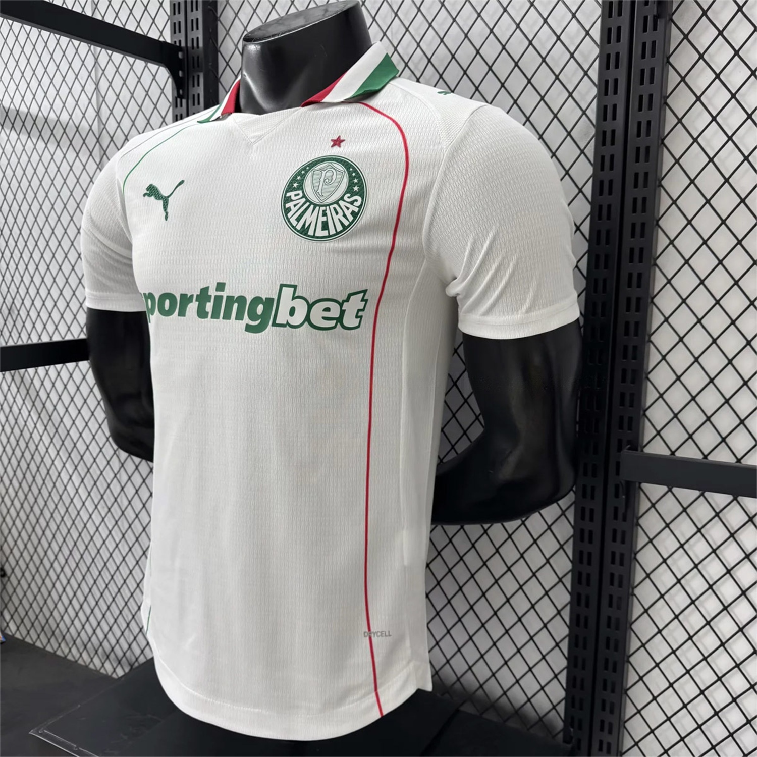 Palmeiras 26-27 Away White Jersey - Player Version - UnitedFutballJersey