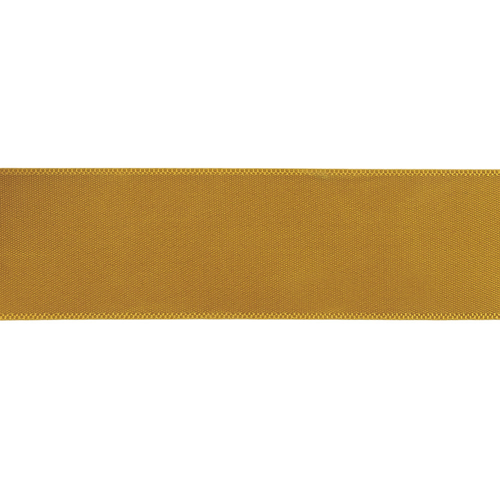 Amber Single Faced Satin Ribbon - 1
