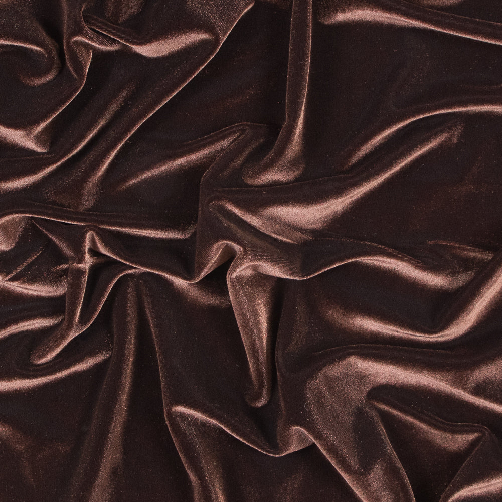 Stretch Velour - Chocolate - Persica Collection - Joann Fabrics