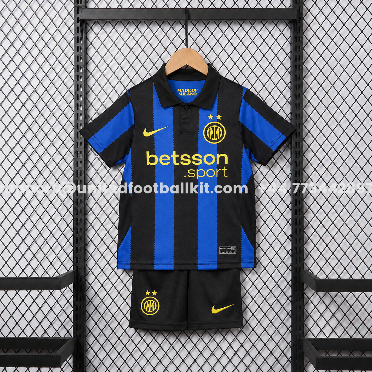 Inter Milan 26-27 Home Kids Kit - UnitedFutballJersey