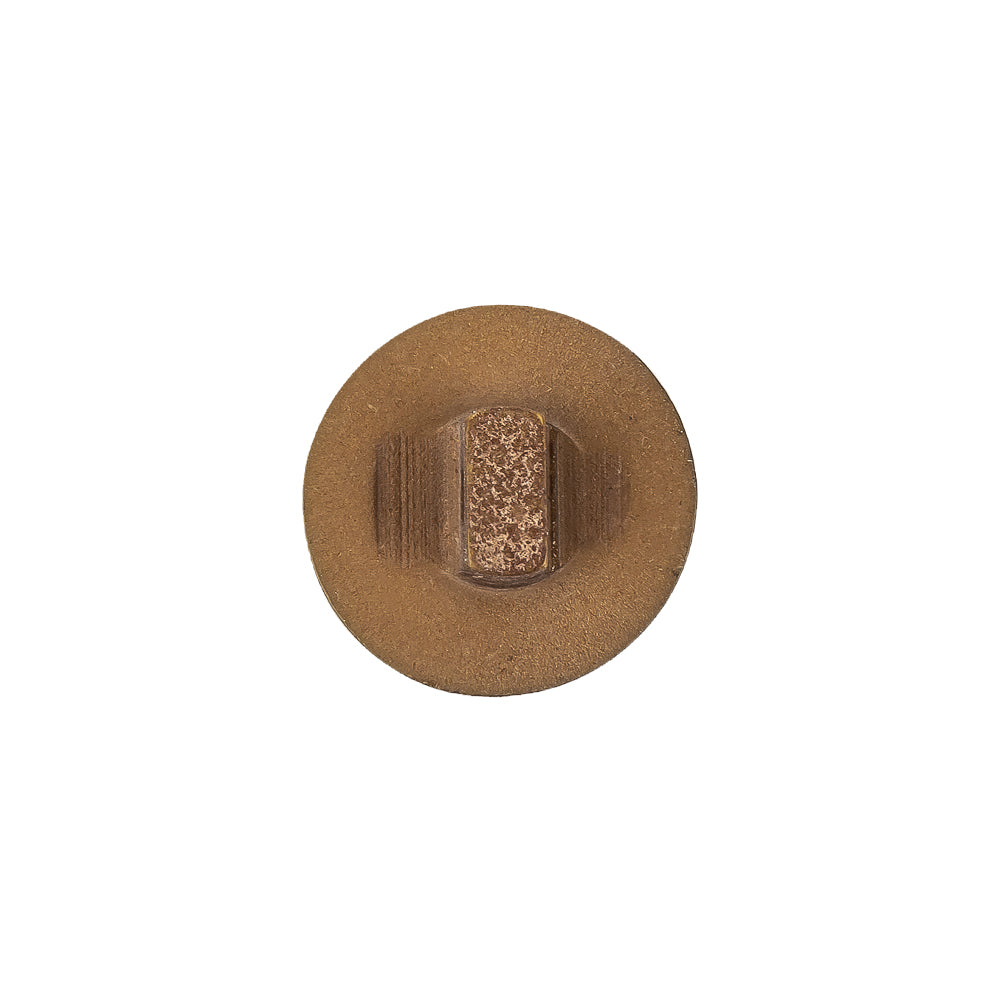 Olive Alligator Pattern Shank Back Plastic Button - 24L/15mm - Joann Fabrics