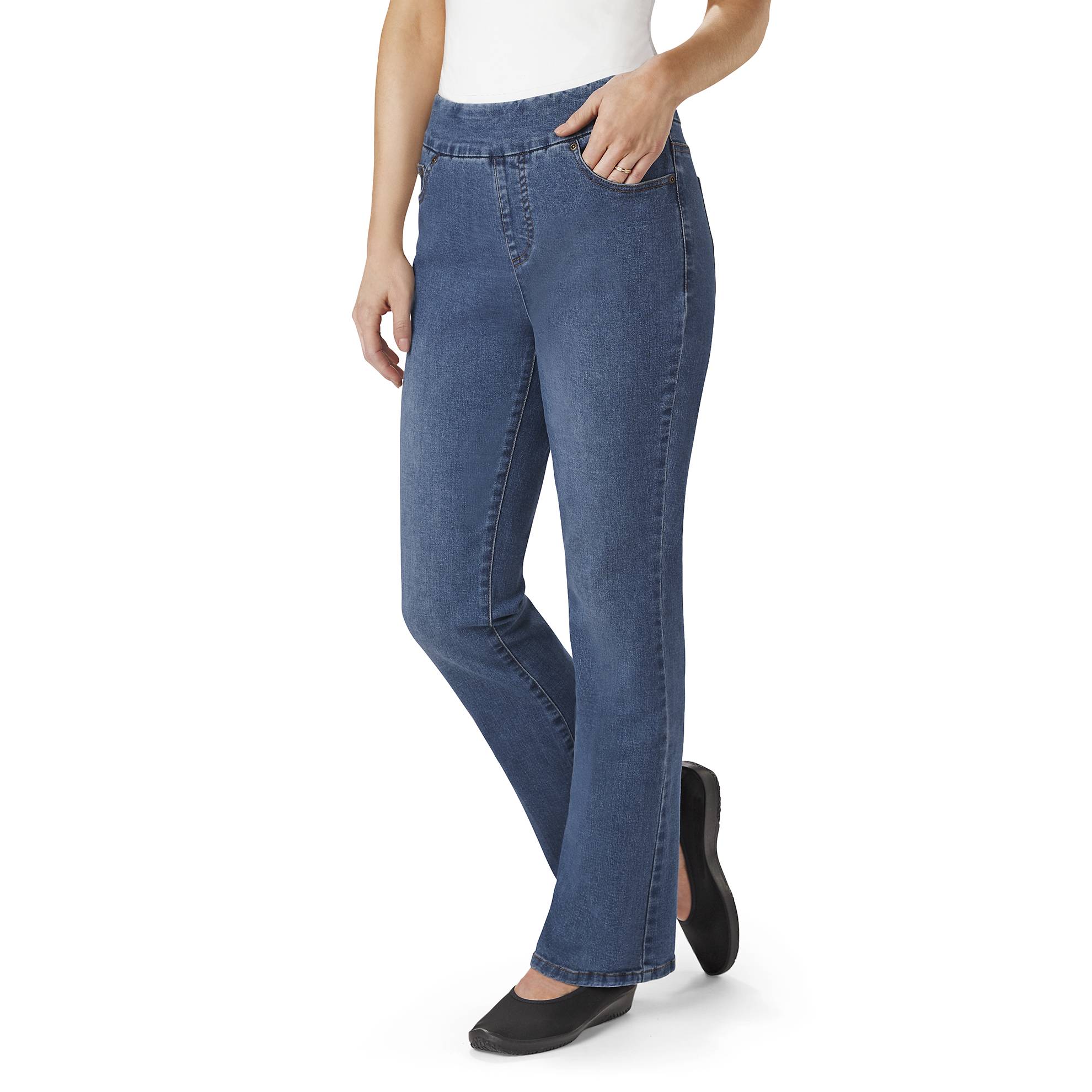 Slim Sation Bootcut Denim Jeans - Northstyle Catalog