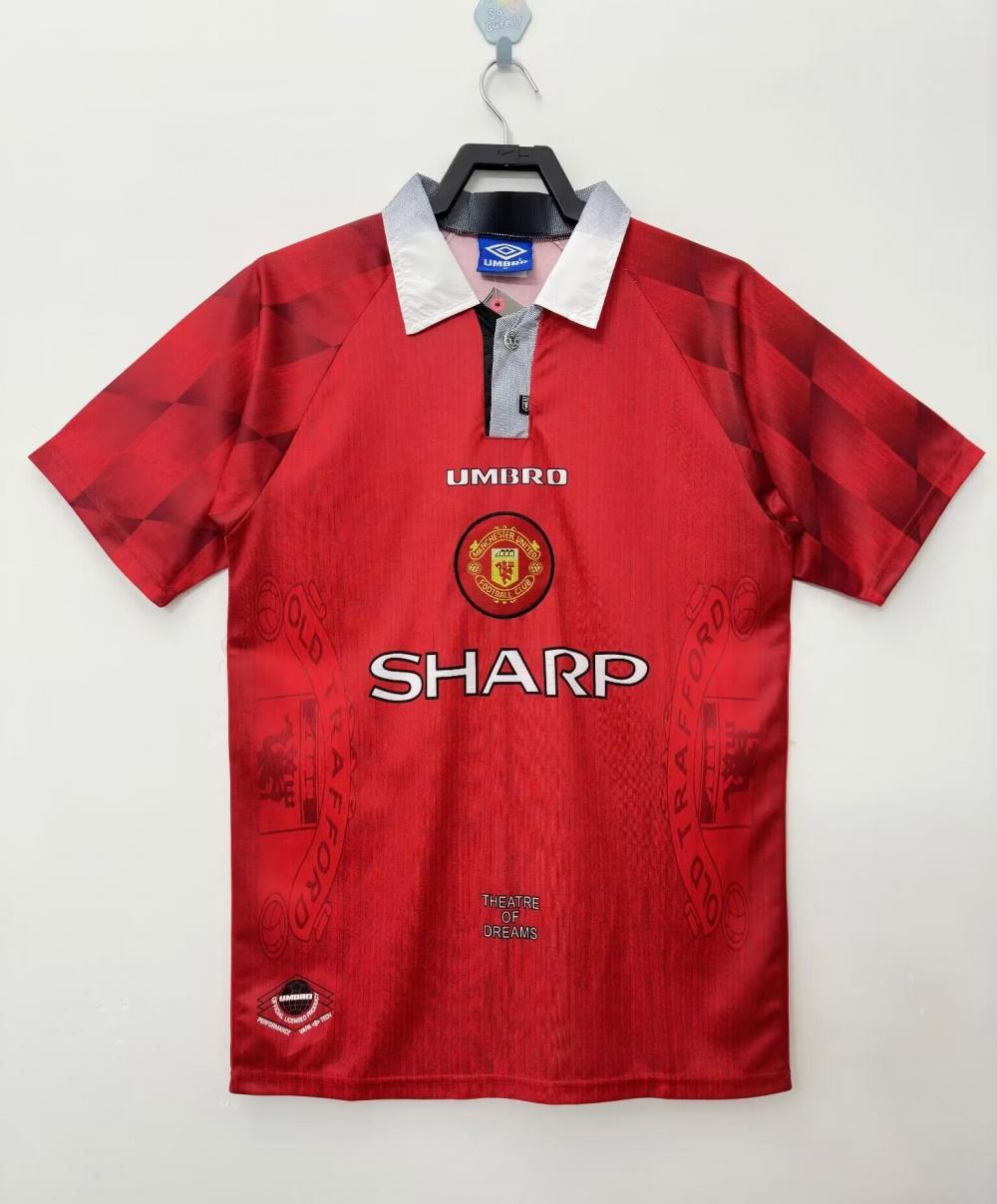 1996/1997 Retro Manchester United Home Football Shirt 1:1 Thai Quality
