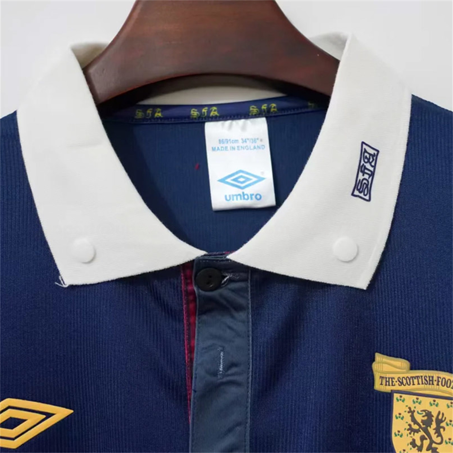 Retro S-c-o.t l.a-n.d 1988-89 Home Jersey - Fans Version - UnitedFutballJersey