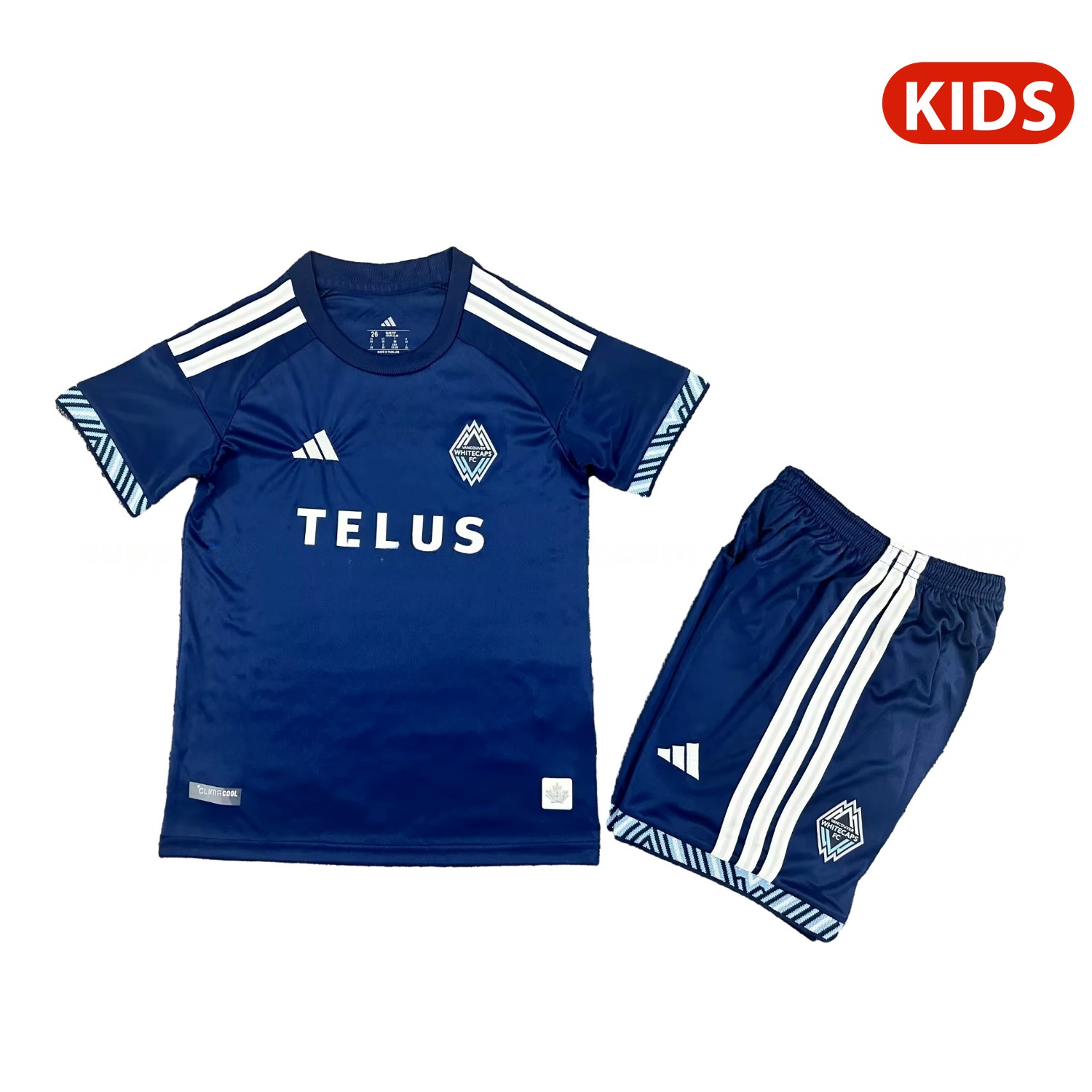 Vancouver Whitecaps 26-27 Away Kids Kit - UnitedFutballJersey
