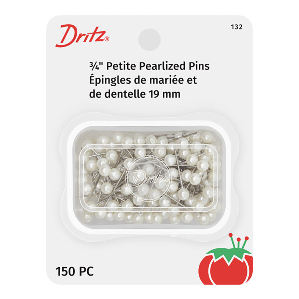 Dritz Petite Pearlized Pins - 0.75