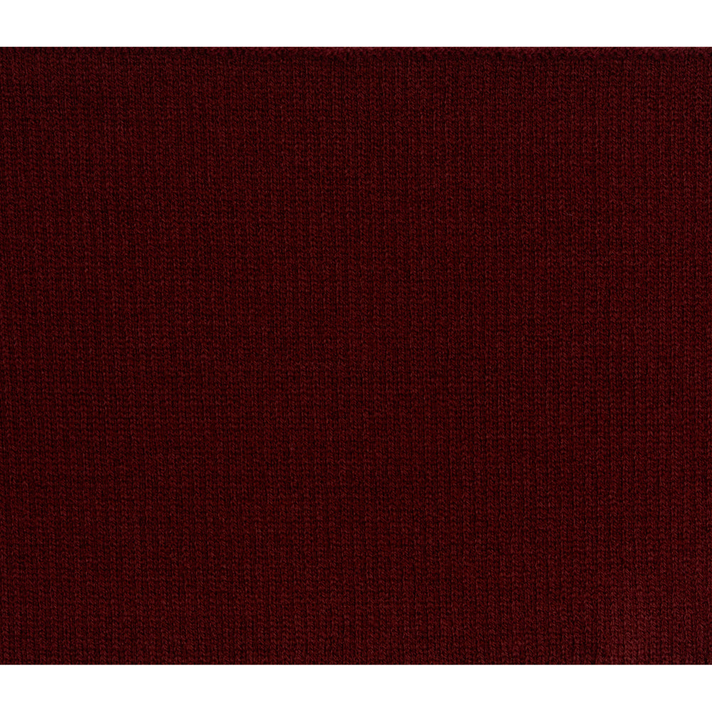 Dark Cardinal Red Rib Knit Trim - 7
