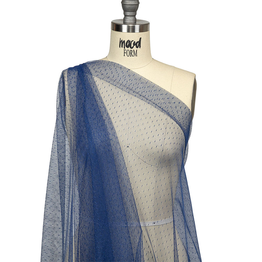 Point D'Esprit Tulle - Navy - Remi Collection - Joann Fabrics