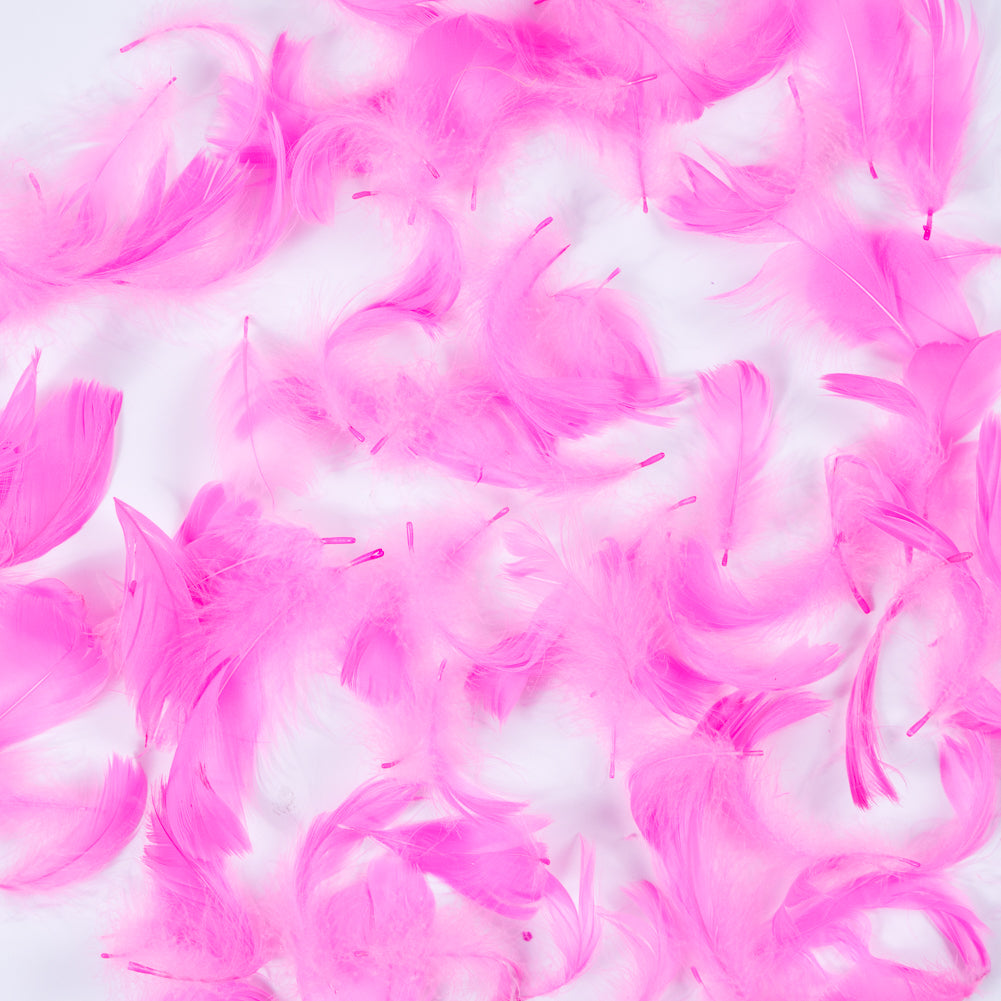 Pink 5 Gram Bag of Feathers - Joann Fabrics