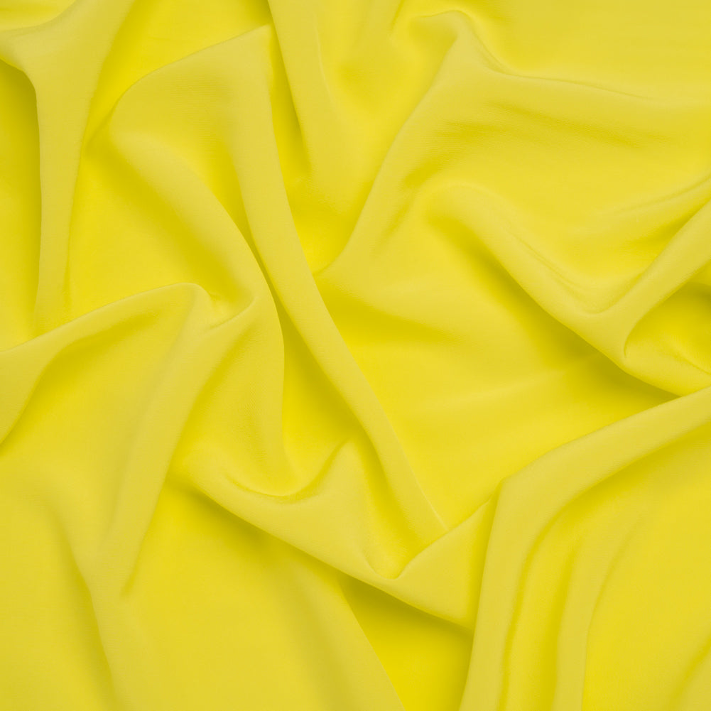Viscose Crepe de Chine - Chartreuse - Famous Australian Designer Deadstock - Joann Fabrics