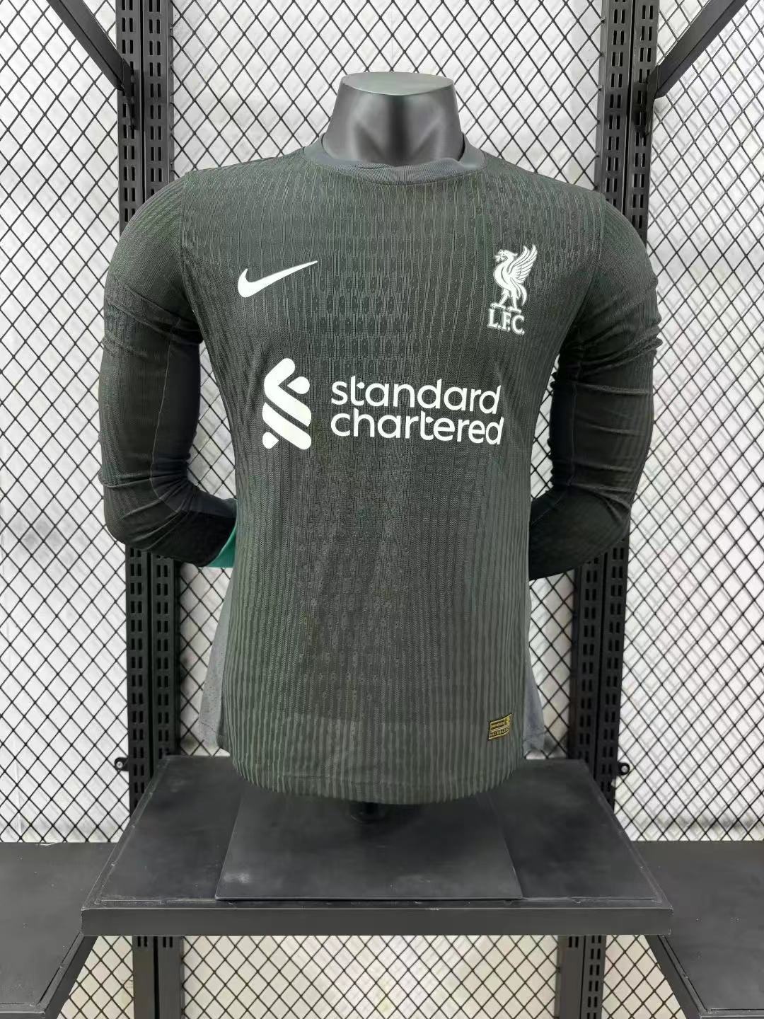 2024/2025 Long Sleeve Liverpool Away Player Version Football Shirt 1:1 Thai Quality