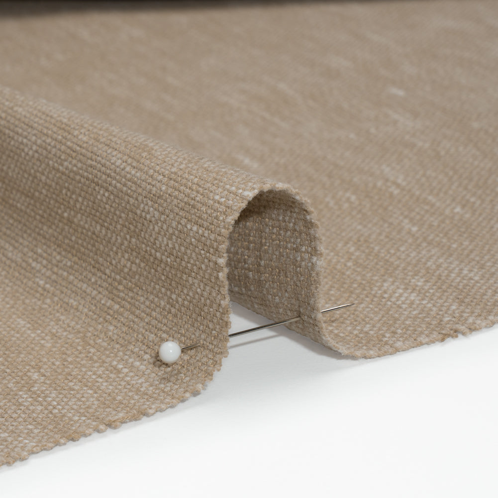 Linen Look Recycled Polyester and Cotton Woven - Fawn - British Imported - Joann Fabrics