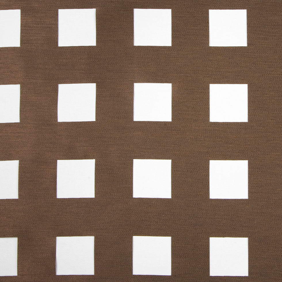 Chocolate Checks Burnout & Lasercut - Joann Fabrics