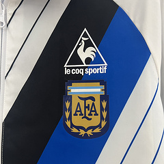 2024 Argentina Reversible Windbreake(white-blue) Soccer Jersey 1:1 Thai Quality