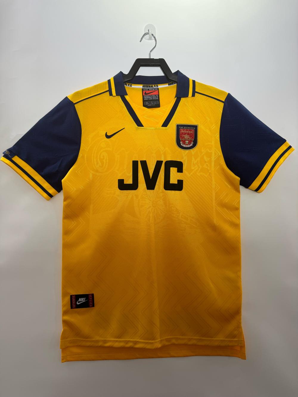 1996-1997 Retro Arsenal Away Football Shirt 1:1 Thai Quality