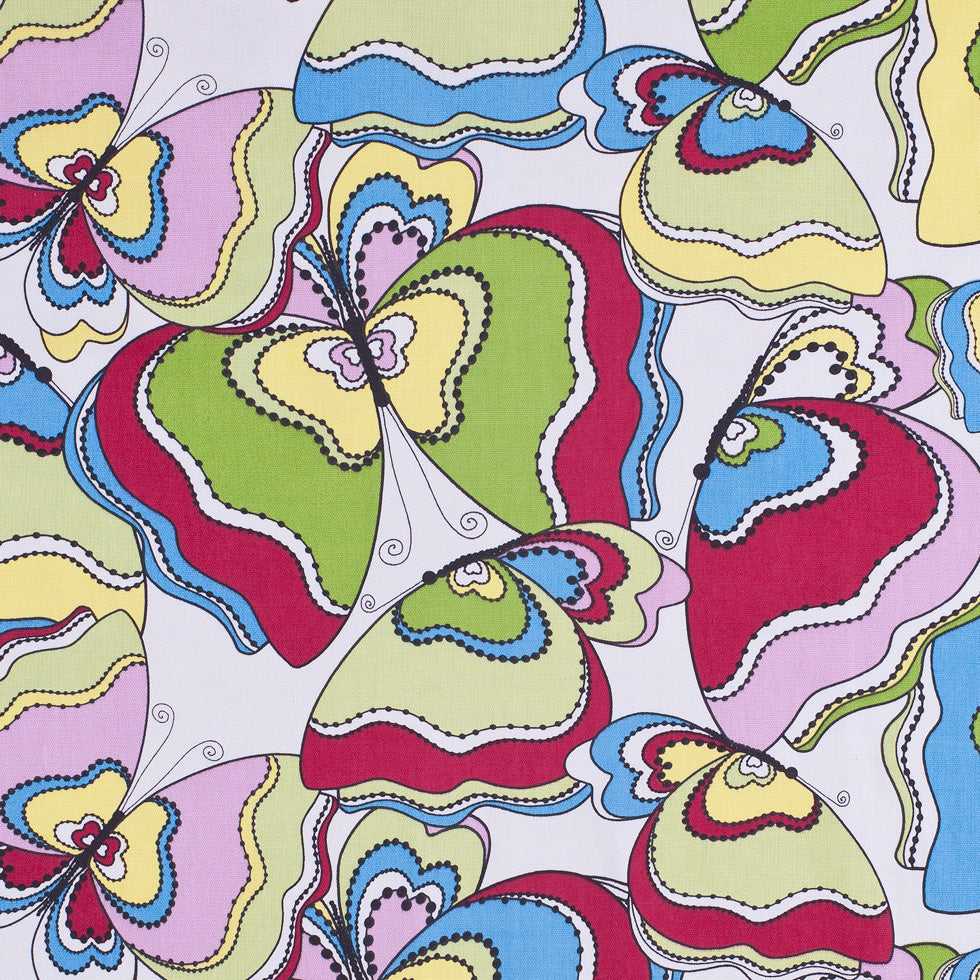 Multicolor Mod Butterflies Cotton - Joann Fabrics