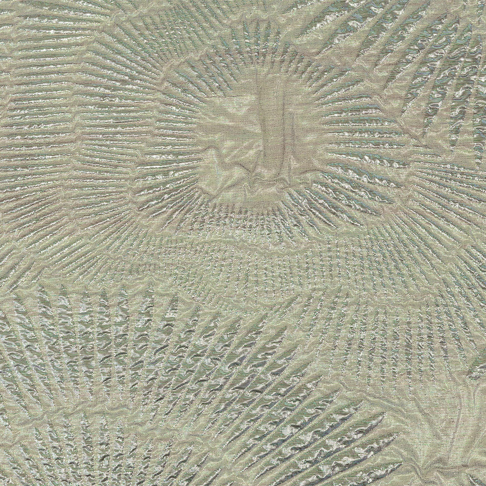 Metallic Iridescent Gold, Mint and Pink Abstract Luxury Brocade - Joann Fabrics