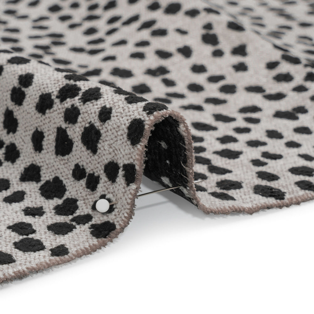 Upholstery Chenille - Tuxedo Spotted - Piperhill Collection - Joann Fabrics
