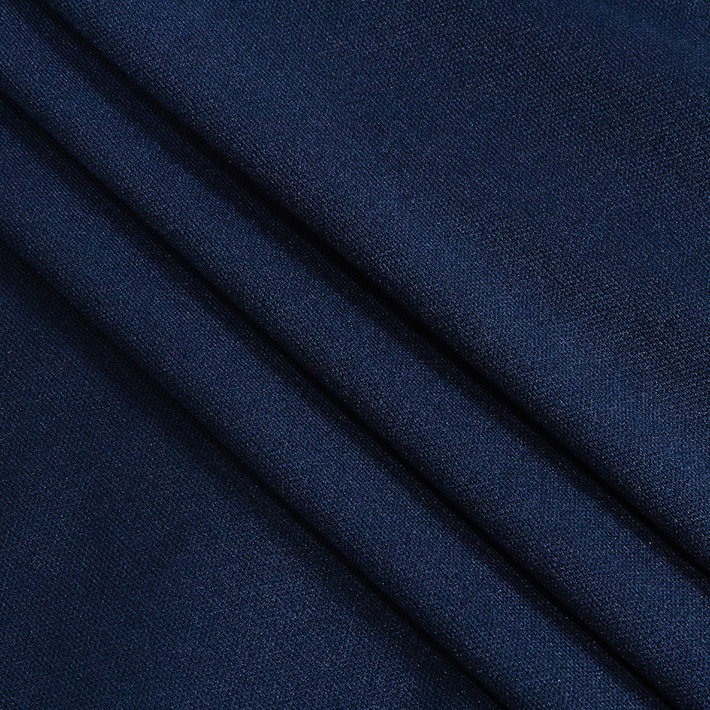 Polyester Pongee Knit Lining - Navy Blue - Luca Collection - Joann Fabrics