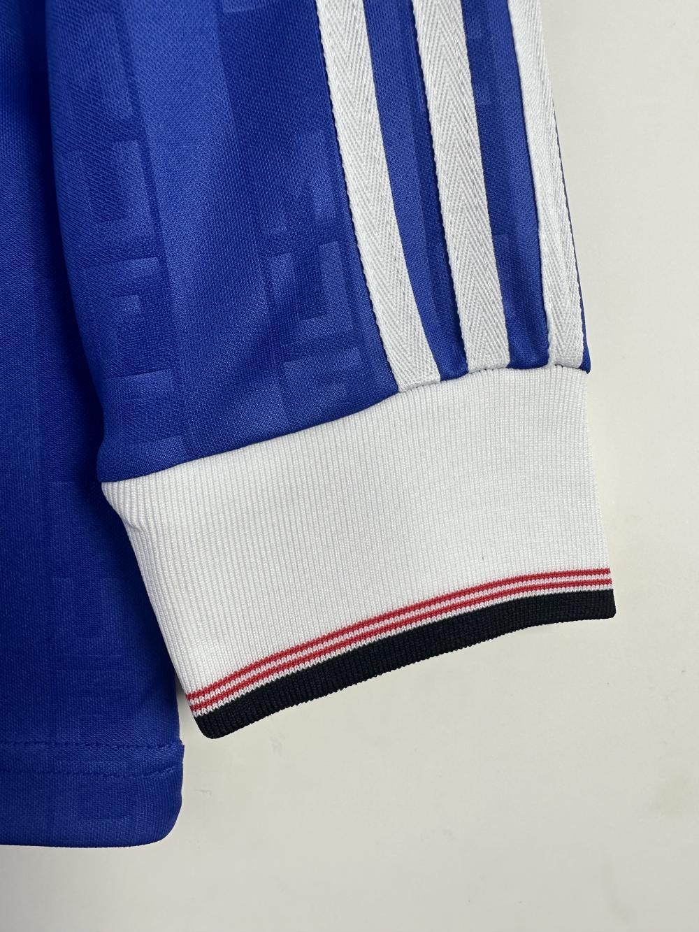 1988-1990 Retro Long Sleeve Manchester United Third Away Football Shirt 1:1 Thai Quality
