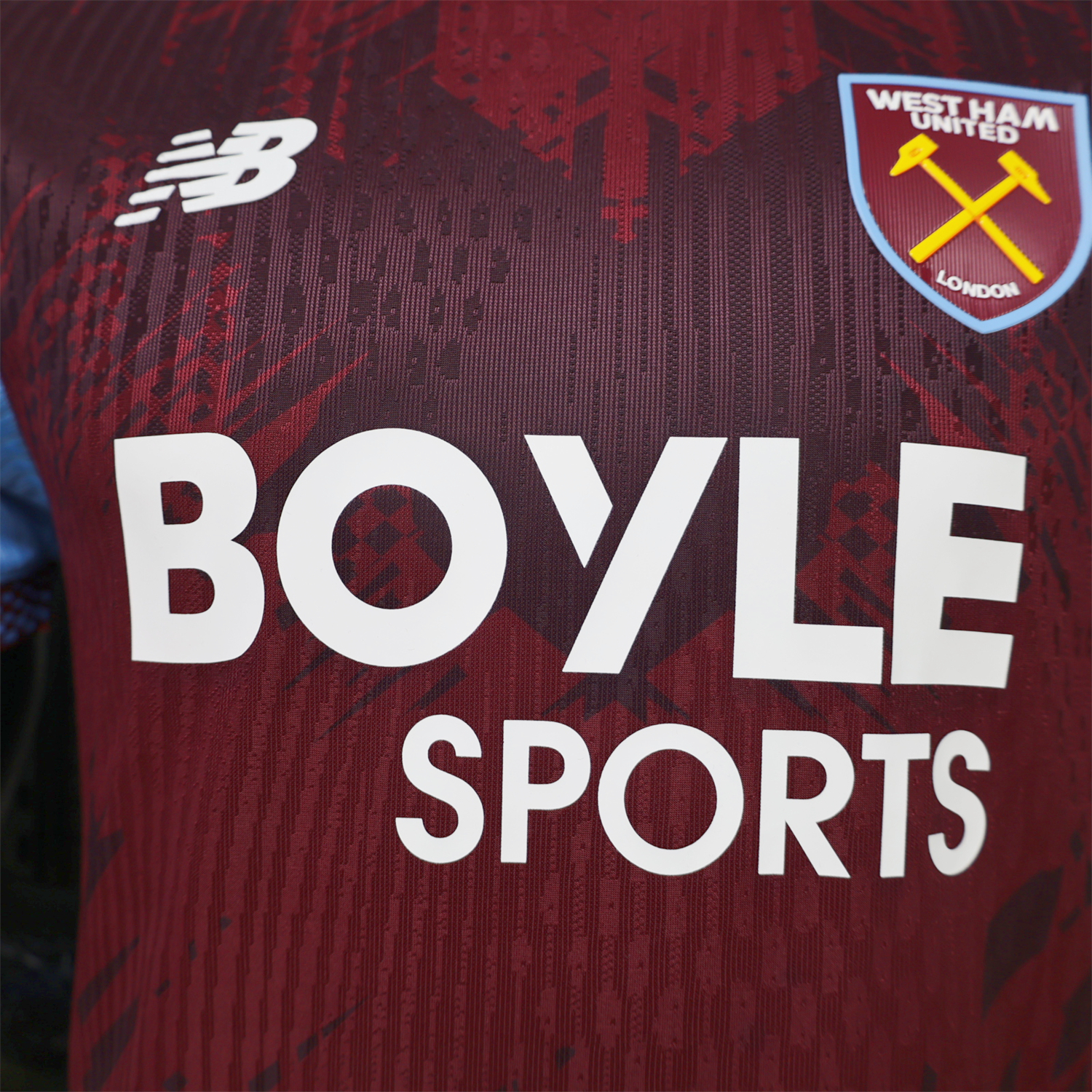West Ham United 26-27 Home Jersey - Player Version - UnitedFutballJersey